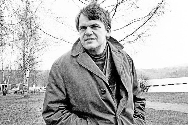 Milan Kundera, el 14 de octubre de 1973