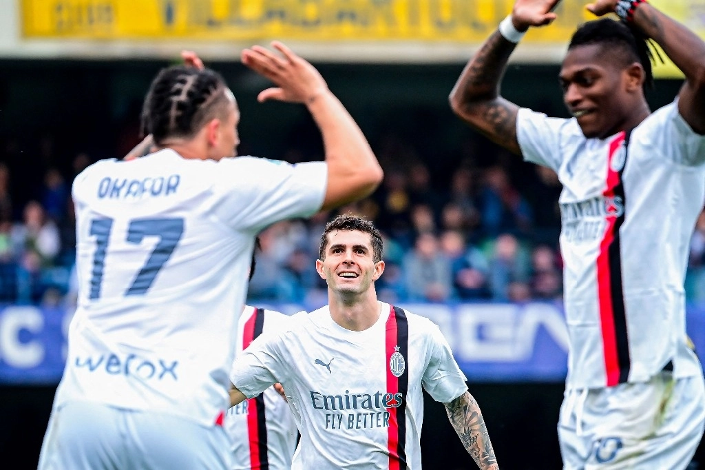 El Milan es segundo de la Serie A con 62 puntos. Foto Afp 