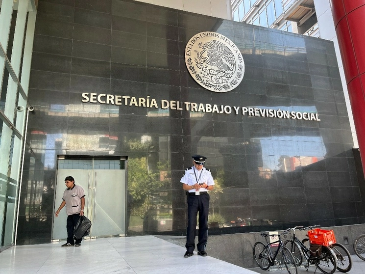 El 31 de agosto de 2022, personal de la STPS realizó en la mina una inspección de seguridad e higiene, tras lo cual se decretó la limitación de operaciones. Foto Alfredo Domínguez / Archivo