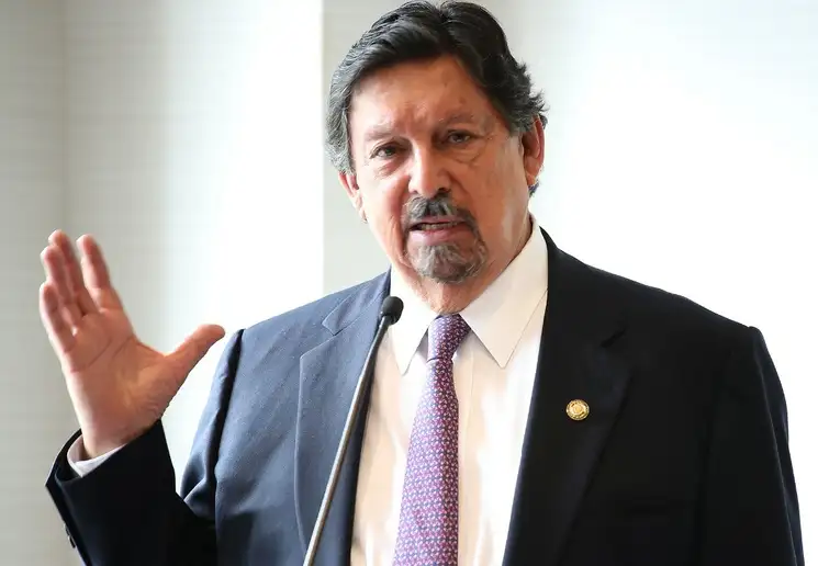 El dirigente señala que, pese a fallo a favor del gremio, Grupo México y Larrea buscan seguir alargando el conflicto. Foto María Luisa Severiano
