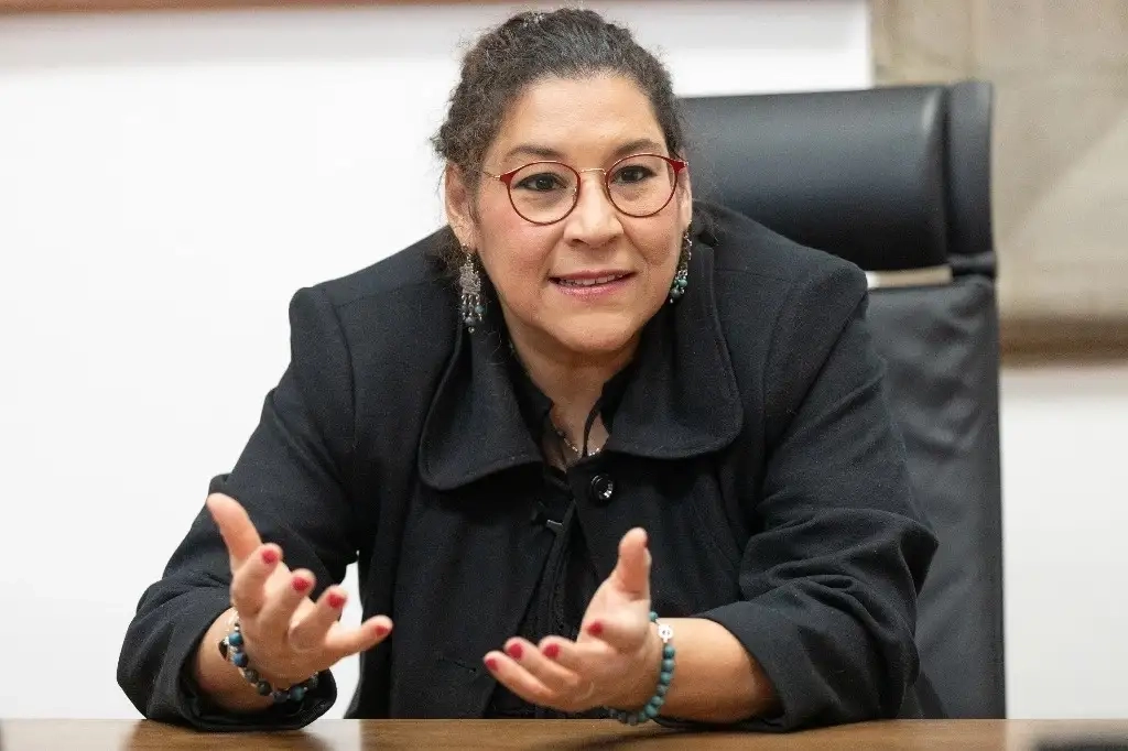 La ministra Lenia Batres Guadarrama, en imagen de archivo. Foto Pablo Ramos
