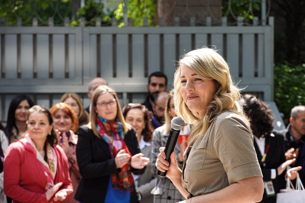 Joly se reunirá adicionalmente con Marcelo Ebrard para "reafirmar la importancia de los fuertes lazos económicos entre ambos países". Foto tomada de X @melaniejoly / Archivo