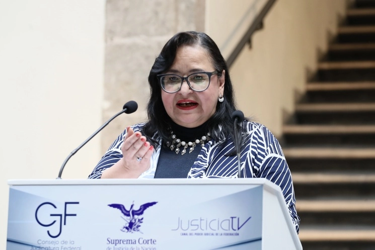La ministra presidenta de la Suprema Corte de Justicia de la Nación, Norma Lucía Piña Hernández. Foto Roberto García Ortiz / Archivo