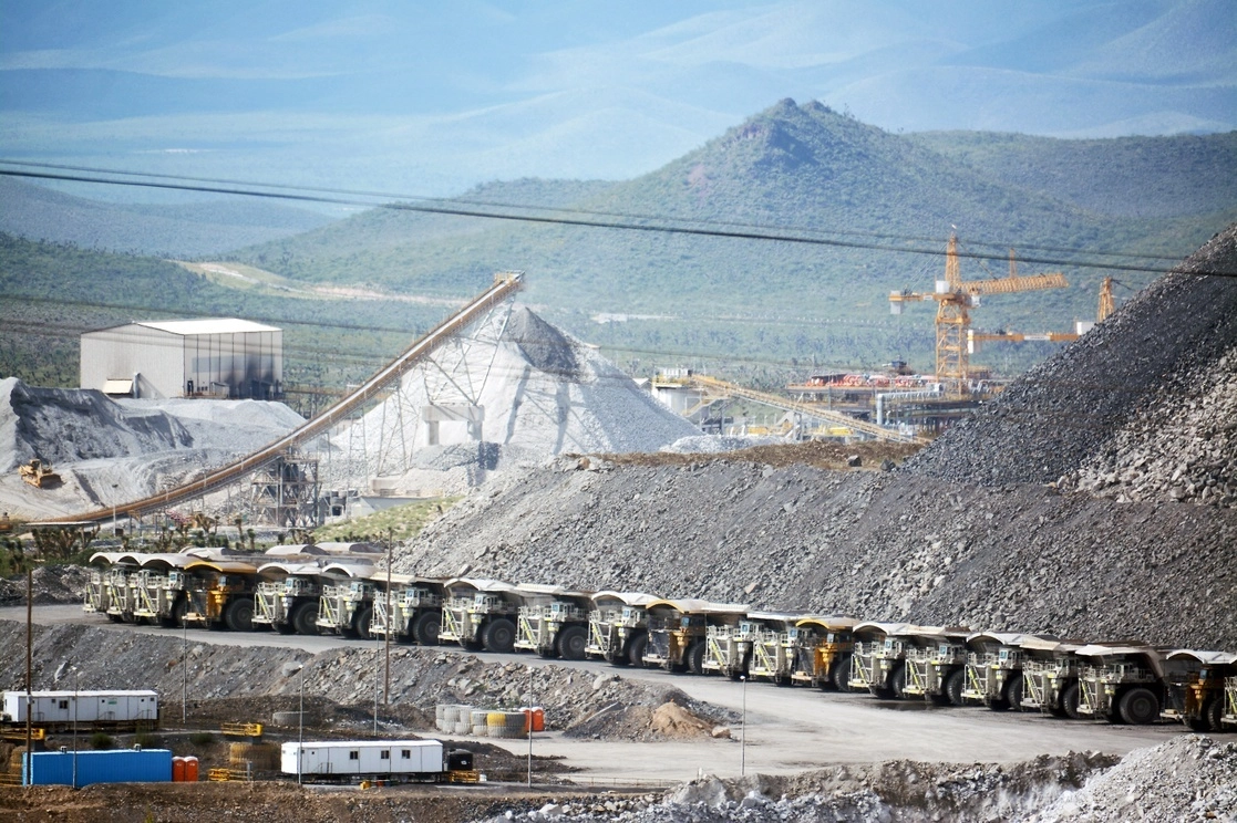 Peñasquito, de la firma canadiense Goldcorp, es la mina aurífera a cielo abierto más grande de América Latina. Foto Alfredo Valadez / Archivo