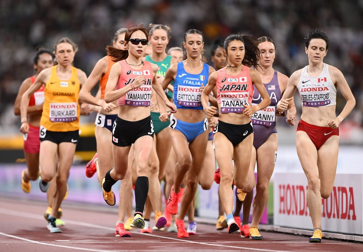 La corredora mexicana Miriam Sánchez finalizó en la octava posición de su heat de semifinal y en el lugar 23 general de la prueba de  200 metros del Mundial de Atletismo. Foto 