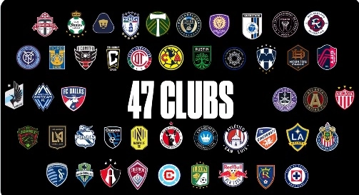 Un total de 47 equipos de la Major League Soccer y la Liga MX participarán en un torneo al estilo de la Copa del Mundo de un mes de duración en 2023, anunciaron ambas ligas. Imagen tomada de @MLS