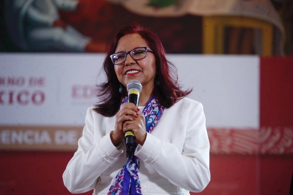 La titular de la SEP, Leticia Ramírez Amaya, señaló que también se eliminarán las dos semanas del Taller Intensivo de Formación Continua para Docentes. Foto Cristina Rodríguez / Archivo