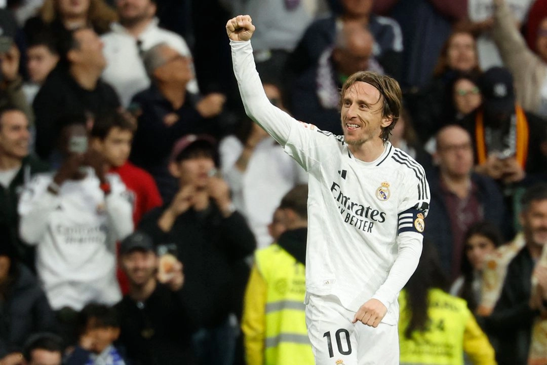 "Aunque, tras el Mundial de Clubes, ya no vaya a vestir más esta camiseta sobre el césped, siempre seré madridista", aseguró el centrocampista Modric. Imagen del 23 de febrero de 2025. Foto 