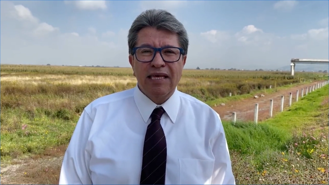 El senador de Morena, Ricardo Monreal, durante un mensaje emitido en sus redes sociales, el 26 de octubre de 2022. Imagen tomada de un video difundido a través del Twitter de @RicardoMonrealA
