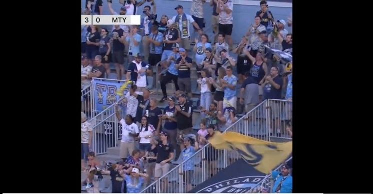 Público en el encuentro. Foto Leagues Cup