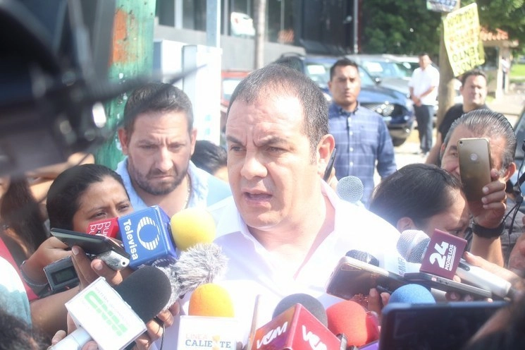 El gobernador de Morelos, Cuauhtémoc Blanco. Foto Rubicela Morelos / Archivo