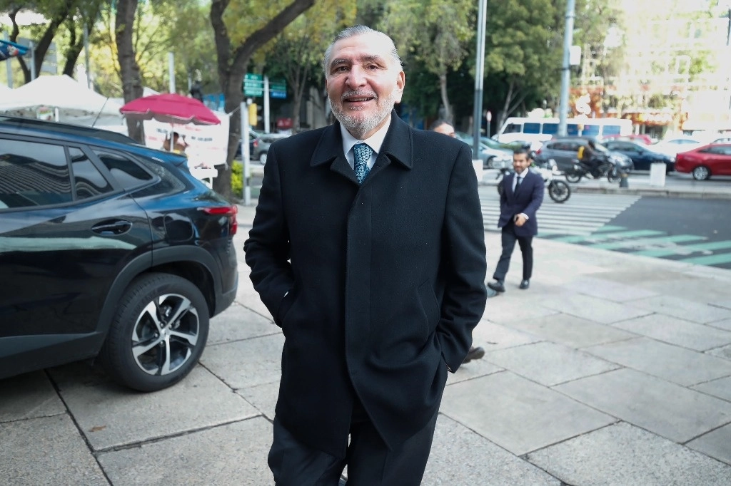 Adán Augusto López Hernández, coordinador de Morena en la Cámara de Senadores, el 22 de octubre de 2024. Foto Cristina Rodríguez 