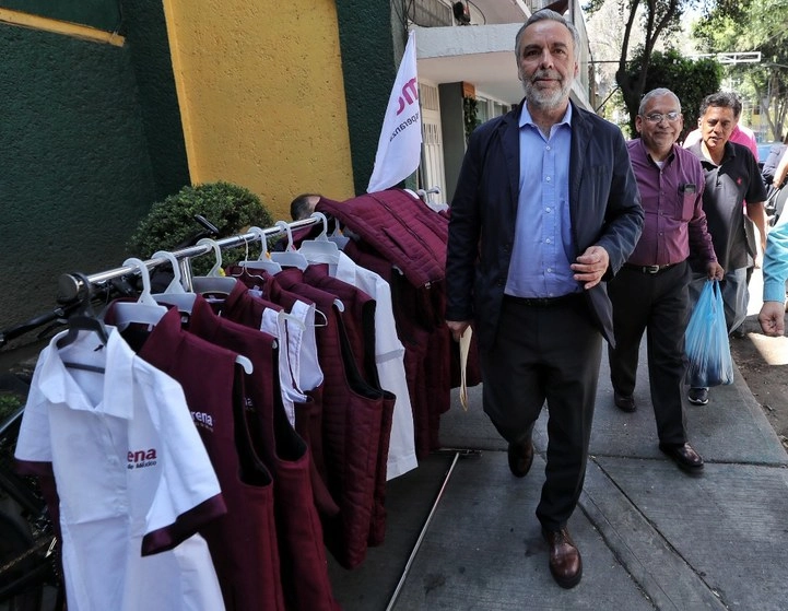 El presidente nacional interino, Alfonso Ramírez Cuéllar. Foto MArco Peláez / archivo