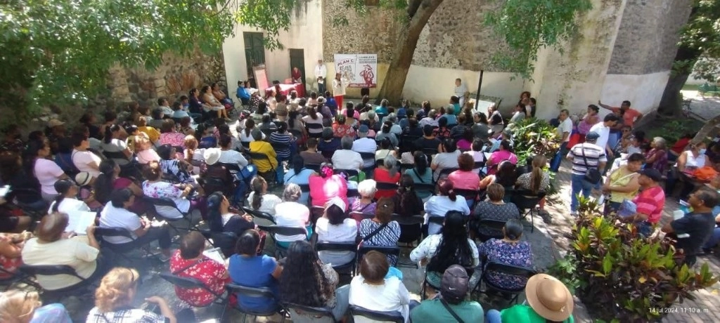 Morena celebró Asambleas Informativas en todo el país para difundir pormenores de las iniciativas de la presidenta electa Claudia Sheinbaum. Foto @infpmorena