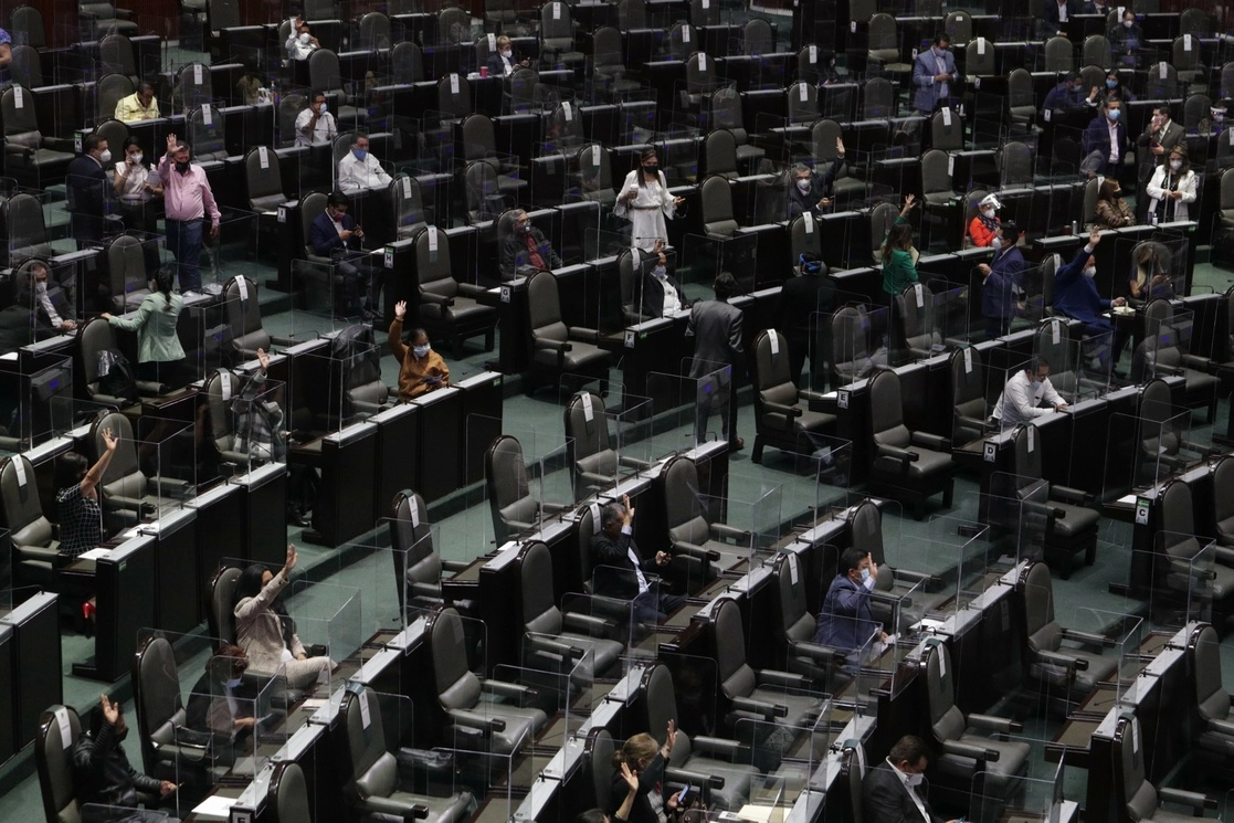 Sesión en la Cámara de Diputados, en septiembre de 2020. Foto Roberto García Ortiz