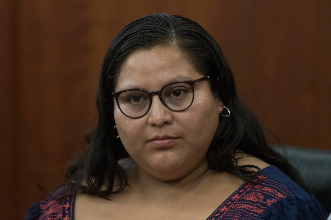 En imagen de archivo, Citlalli Hernández, secretaria general de Morena. Foto Cuartoscuro
