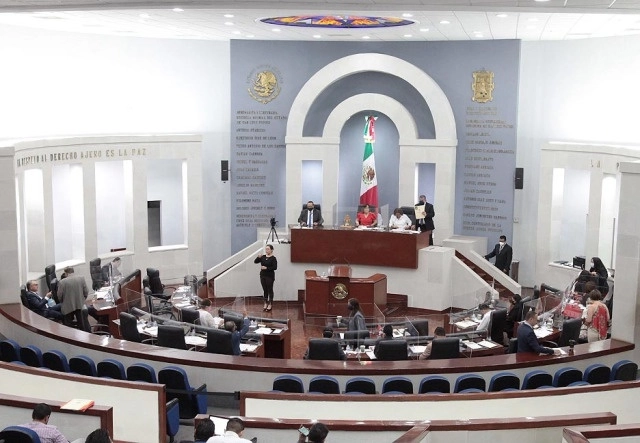 Morena perdió presencia en el Congreso local, al menos por la representación de mayoría. Foto CongresoEdoSLP