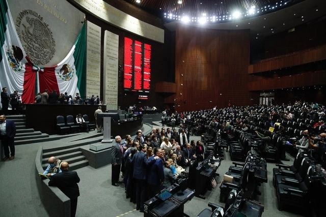 Sala de sesiones de la Cámara de Diputados. Foto Cristina Rodríguez 