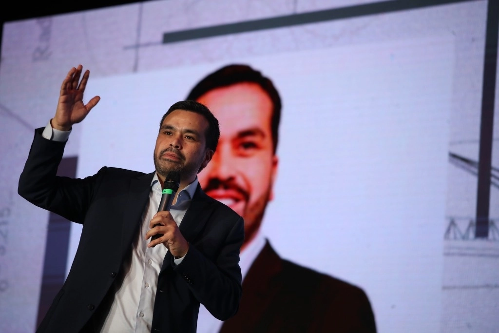 Jorge Álvarez Máynez, candidato de MC a la presidencia de México. Foto Yazmín Ortega Cortés