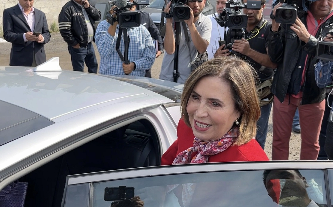 A Rosario Robles Berlanga, ex titular de Sedesol y Sedatu, le fueron retirados el viernes dos cargos de ejercicio indebido del servicio público por la ‘estafa maestra’. Foto Alfredo Domínguez 