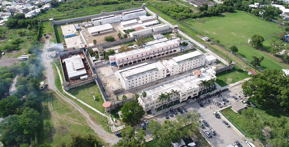 Vista aérea del penal de Ciudad Victoria en Tamaulipas. Foto cortesía vocería de Seguridad Pública del gobierno estatal / Archivo