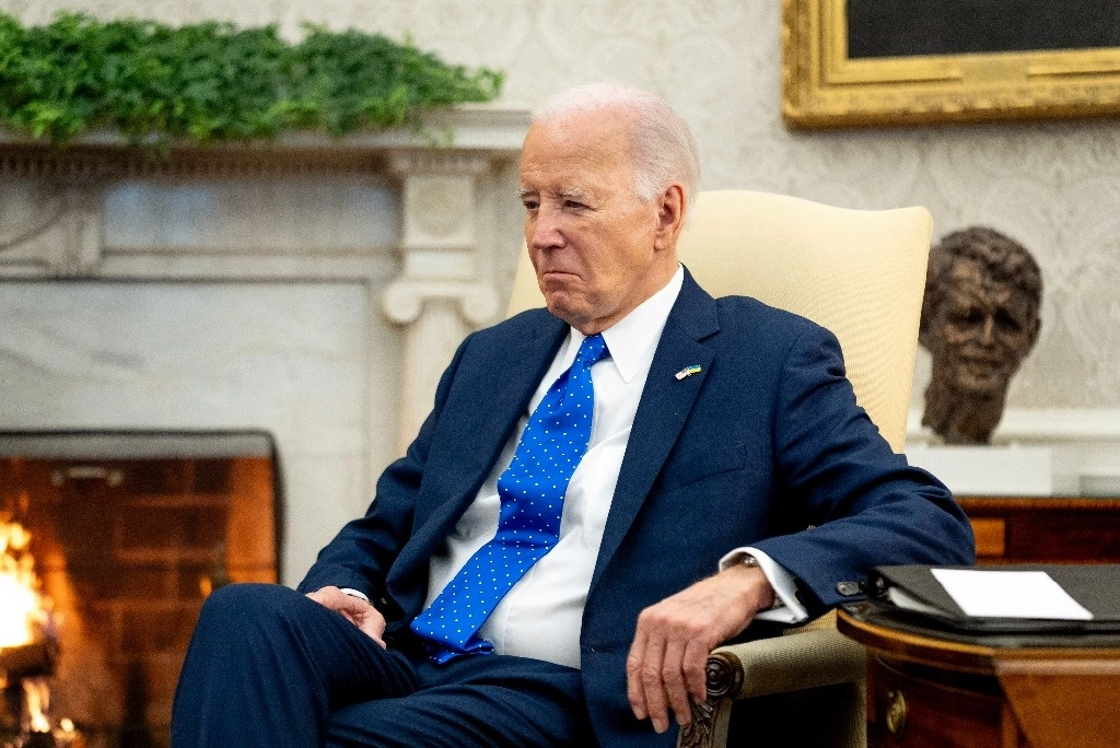 El presidente Joe Biden durante un evento en la Casa Blanca, el 9 de febrero de 2024. Foto Ap