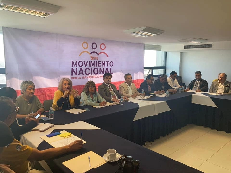 Miembros del Movimiento Nacional por la Transformación Sindical en imagen de archivo tomada de su perfil de X.