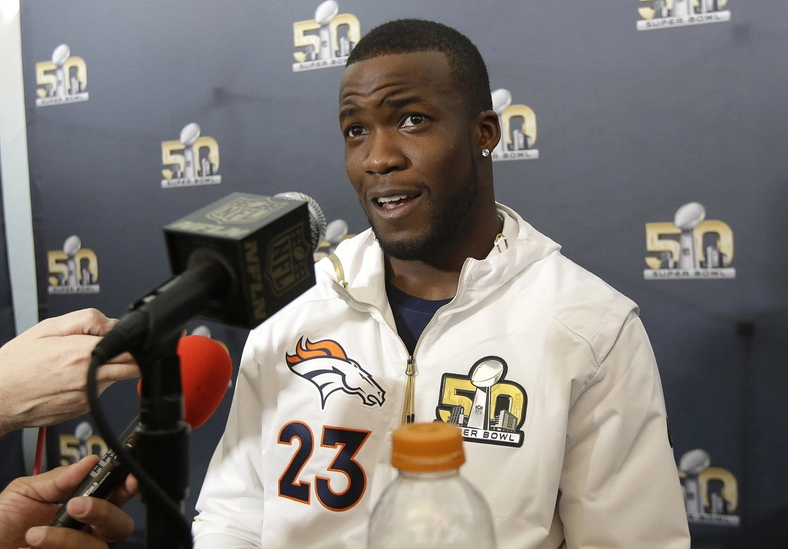El ex ‘running-back’ Ronnie Hillman, ganador de un título de Supertazón con los Broncos de Denver, falleció a los 31 años tras una batalla contra el cáncer. Foto Ap / Archivo