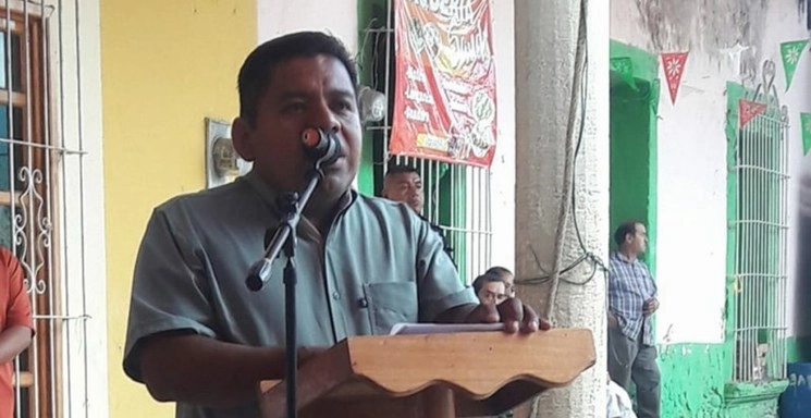 Gerardo Tirso Acahue Apale en una imagen tomada de su Facebook.