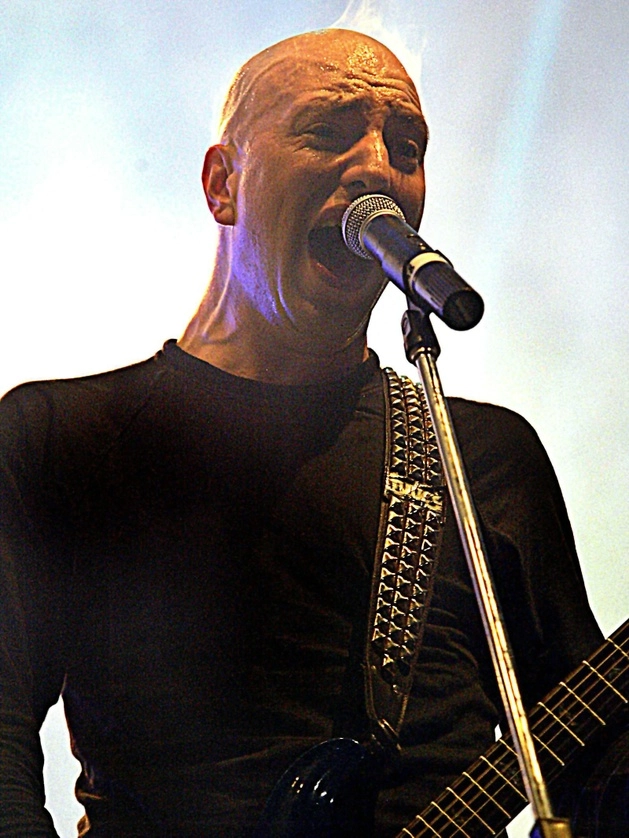 Gabriel Ruíz Díaz durante uno de los conciertos de la banda. Foto Afp