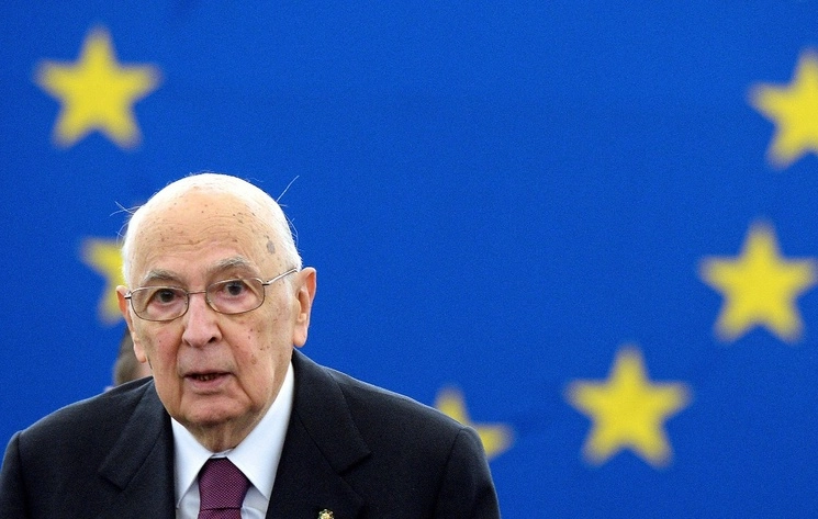 Giorgio Napolitano, ex presidente de Italia. Foto Afp