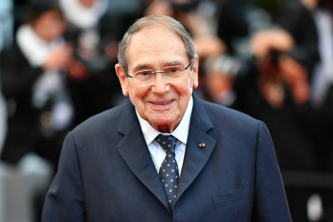 El director francés, Robert Hossein, llega para la proyección de la película 'Burning' en la 71 edición del Festival de Cine de Cannes, el 16 de mayo de 2018. Foto Afp 