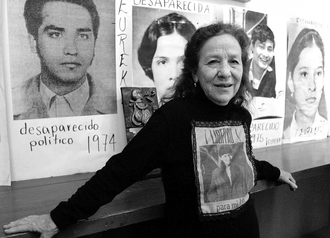 Rosario Ibarra de Piedra, el 08 de Noviembre del 2001. Foto Marco Peláez / Archivo