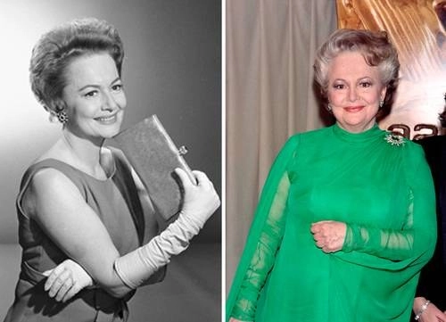 La actriz –en 1963 (a la izquierda) y en 1986– murió a los 104 años en su residencia de París. Foto Ap y Afp