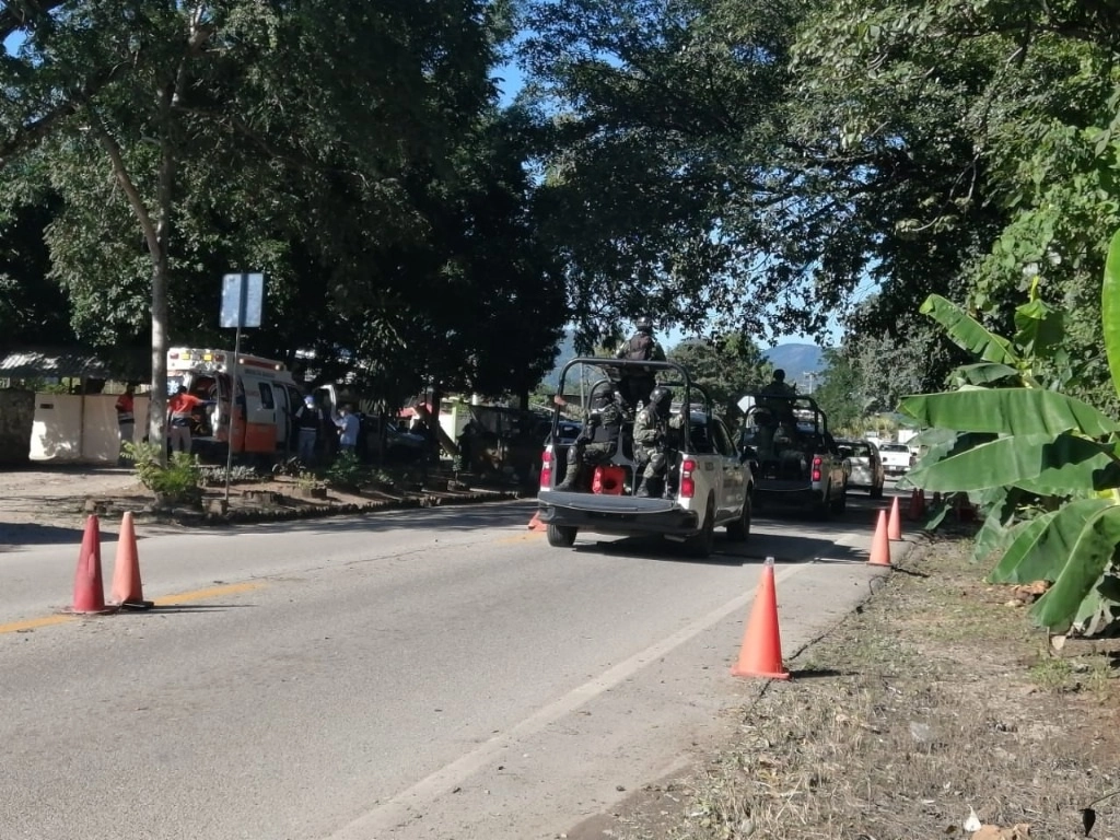 Imagen de archivo de policías en Guerrero. Foto La Jornada

