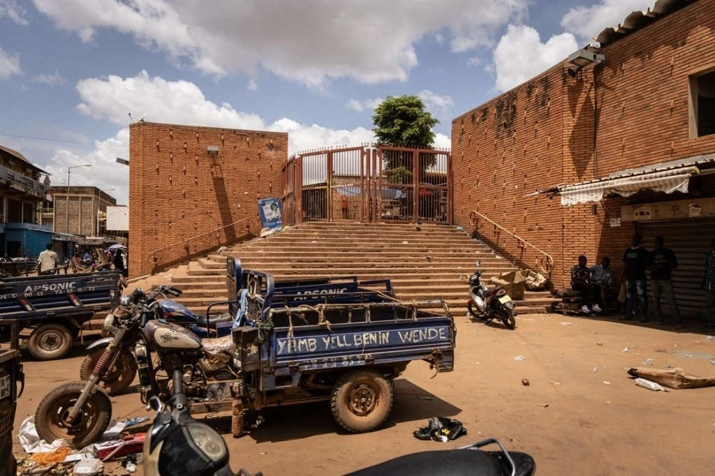 Un poblado en la región centronorte del país africano, Burkina Faso. Foto Afp / Archivo