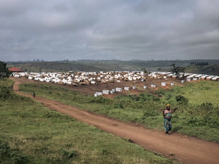 Al menos 46 civiles murieron en el ataque a un campamento de desplazados en la noche del domingo en Ituri (noreste) de la República Democrática del Congo. Foto Afp / Archivo