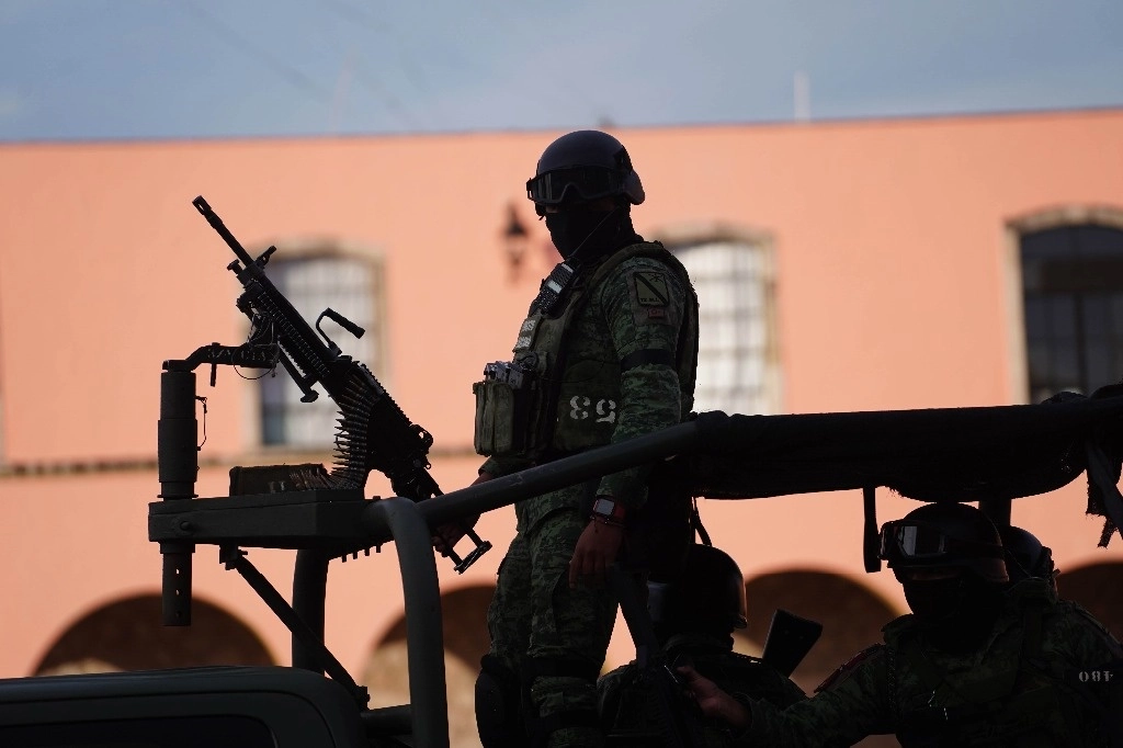 Operativo de seguridad en la ciudad de Morelia, Michoacán. Foto Cuartoscuro