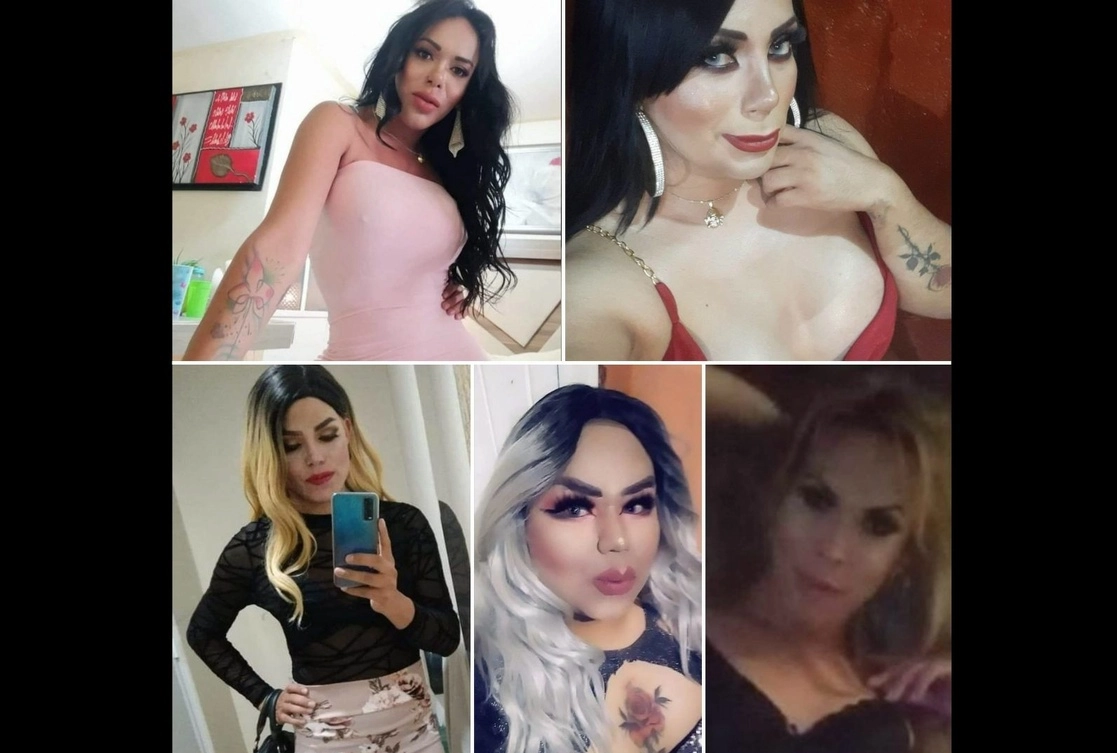 Cinco mujeres transgénero y un taxista murieron en un choque provocado por un conductor ebrio en Irapuato, Guanajuato. Fotos tomadas de redes sociales