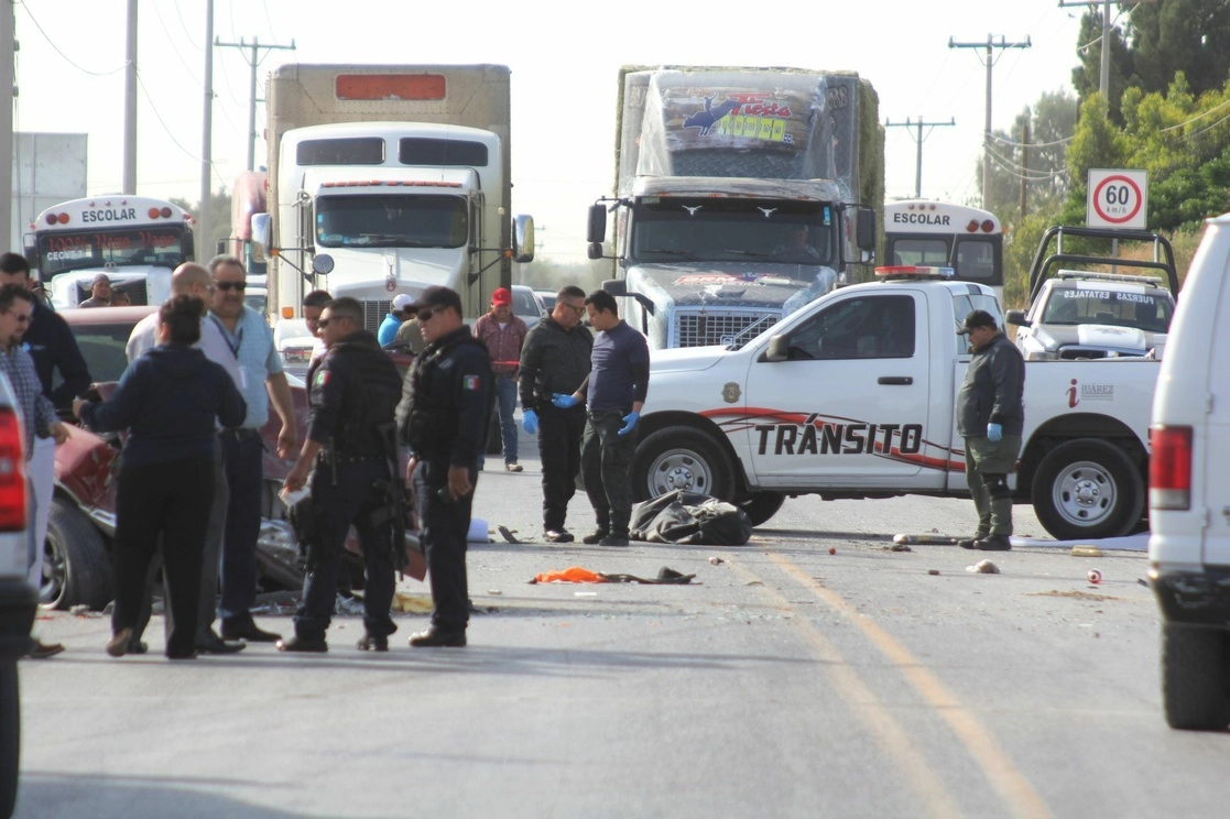 El accidente ocurrió en el kilómetro 89 de la carretera Cuauhtémoc-Chihuahua. Foto Cuartoscuro / Archivo 