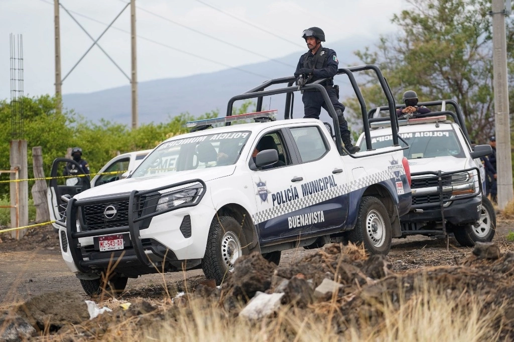 Policía de Michoacán en imagen de archivo. Foto Cuartoscuro