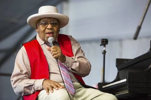 Ellis Marsalis Jr durante un festival de jazz en Nueva Orleáns, en abril del año pasado. Foto Ap