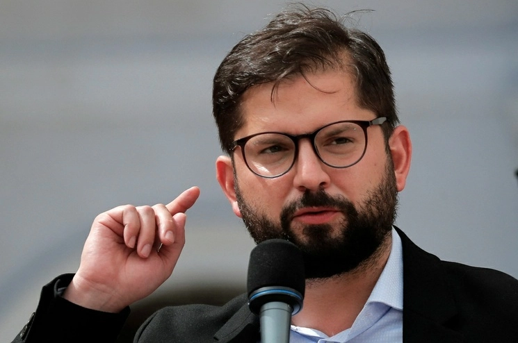 Gabriel Boric, presidente de Chile. Foto Afp / Archivo
