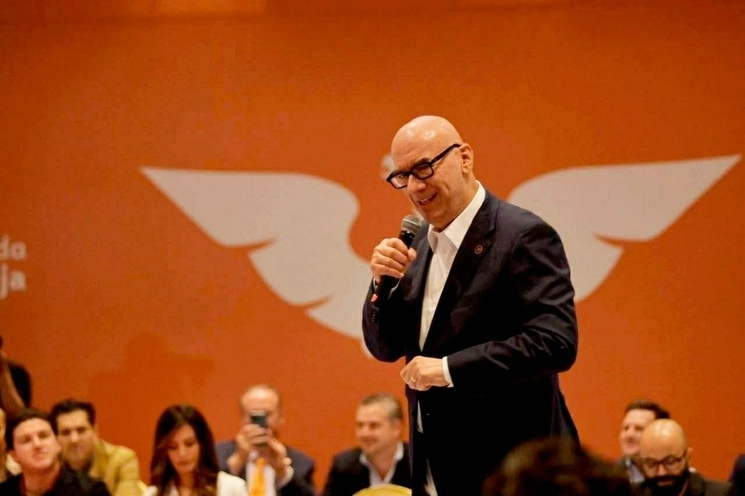 El dirigente de Movimiento Ciudadano, Dante Delgado en imagen de archivo. Foto Especial