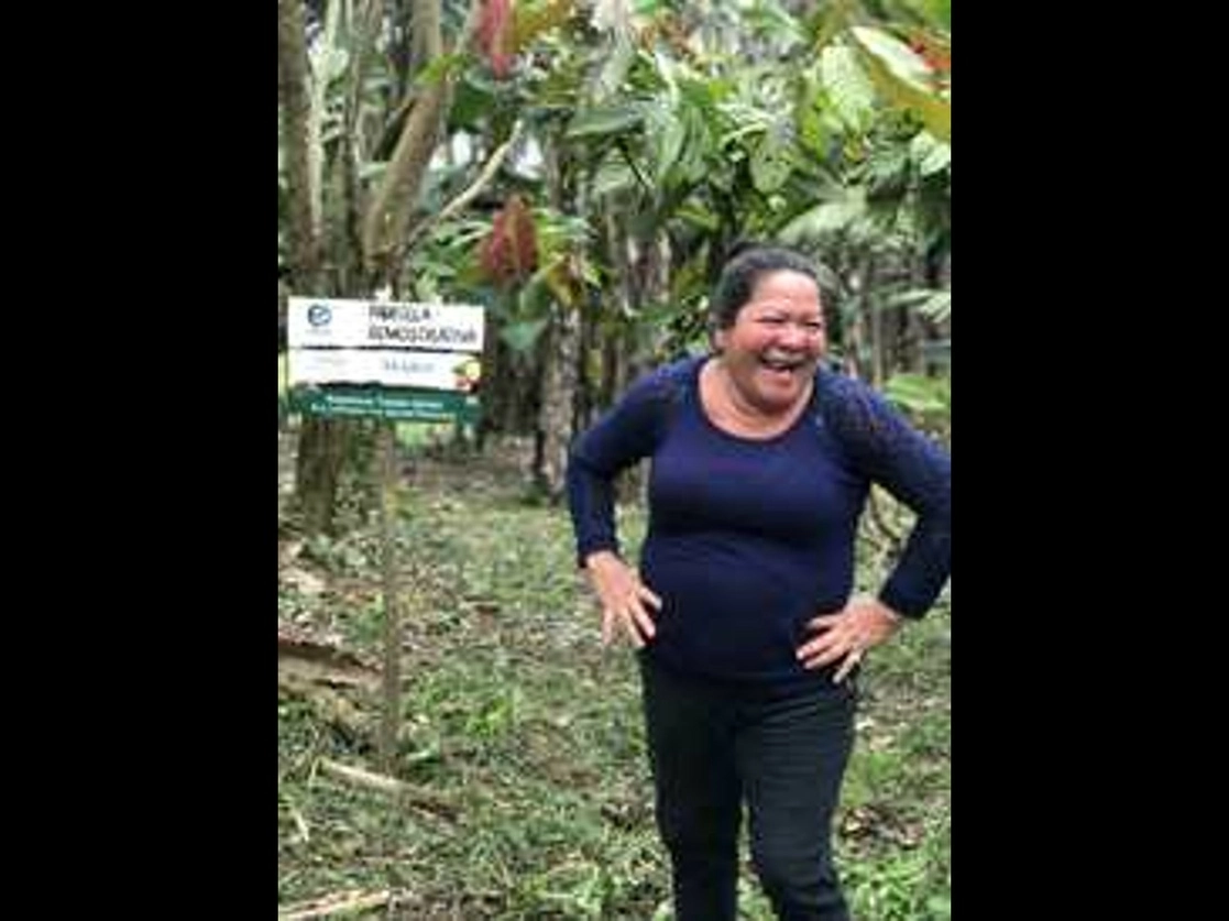 Magdalena Toledo, una productora de cacao que trabaja en el sureste del país. Foto Mars