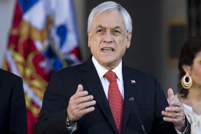 En imagen de archivo, Sebastián Piñera, presidente de Chile. Foto Afp