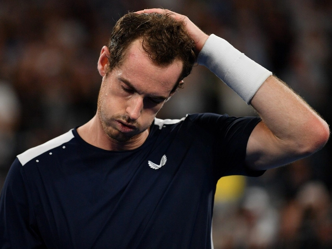 El ex número uno del tenis mundial Andy Murray dio positivo por coronavirus y su participación en el Abierto de Australia del próximo mes está en duda. Foto Afp / Archivo