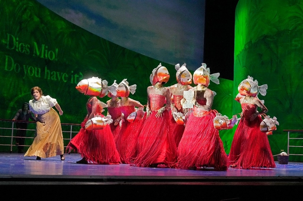 Escena de la obra ‘Florencia en el Amazonas’, ópera creada por el mexicano Daniel Catán representada en el Met de Nueva York el pasado 16 de noviembre. Foto Ken Howard, cortesía del Met de Nueva York 



