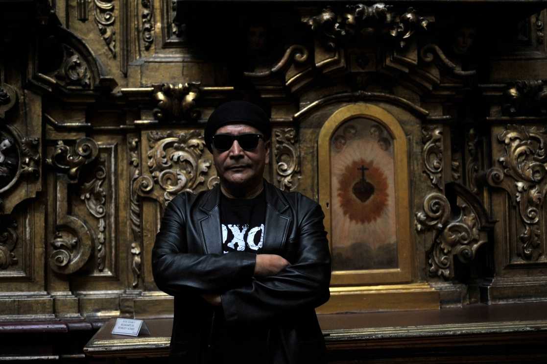  José Álvarez, cantante de Oxomaxoma. Foto de Pedro González Castillo.