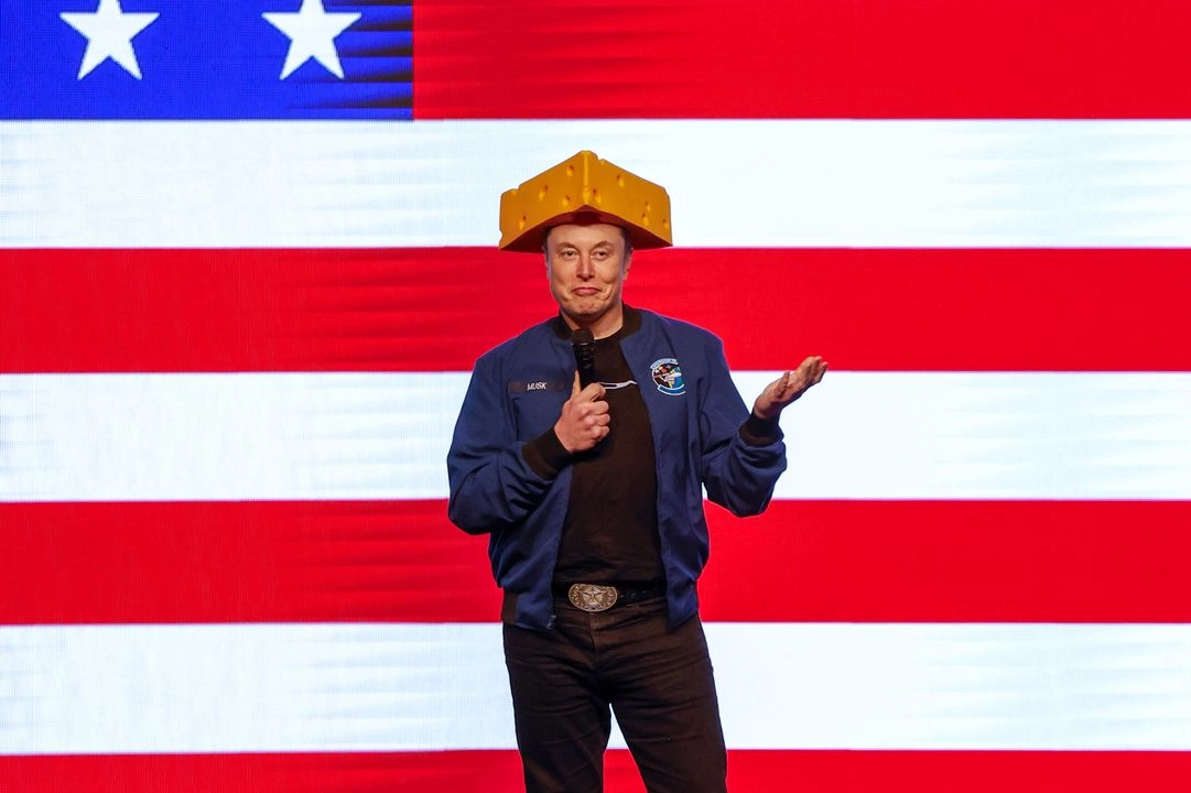 Elon Musk habla en un foro abierto el 30 de marzo de 2025 en Green Bay, Wisconsin. Foto